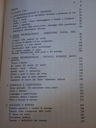 Libro "Il fenomeno  stress" di F. Vester