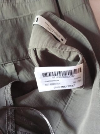 Pantalón Zara patas anchas