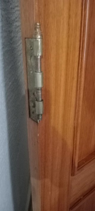 Puerta blindada madera