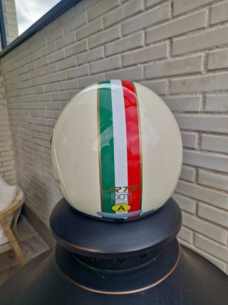Casco Jet Retro Talla M (57-58cm) Nuevo