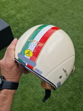 Casco Jet Retro Talla M (57-58cm) Nuevo