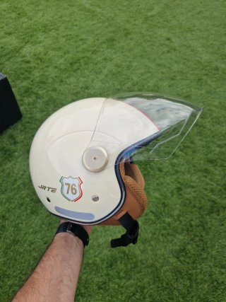 Casco Jet Retro Talla M (57-58cm) Nuevo