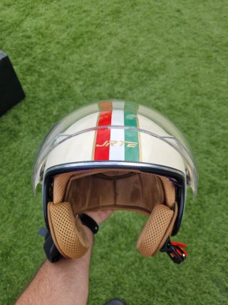 Casco Jet Retro Talla M (57-58cm) Nuevo