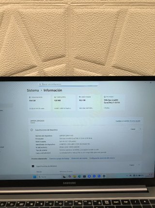 Portátil Samsung Gris Plata