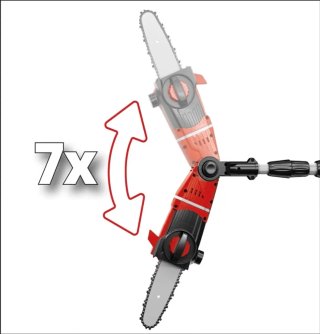 Sierra de pértiga a batería