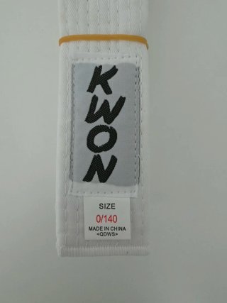 Cintura bianca Kwon 0/140