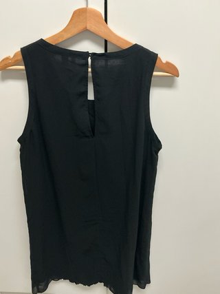 Vestido Mango Negro Talla M