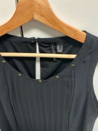 Vestido Mango Negro Talla M