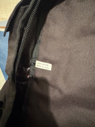 Mochila Moto Guzzi Negra y Gris