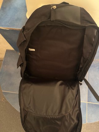 Mochila Moto Guzzi Negra y Gris