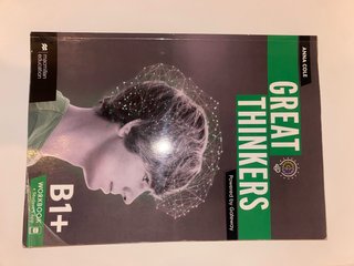 GREAT THINKERS B1+ Workbook and Digital Workbook