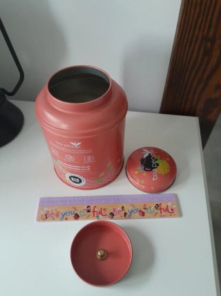 Cajita metálica Tea People - Sangre de Naranja