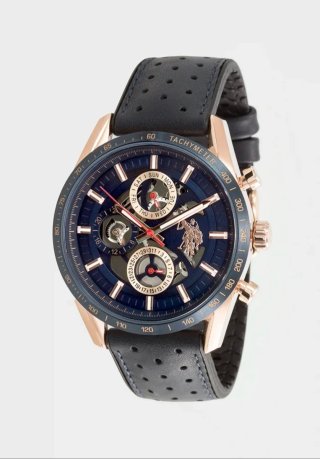 Reloj Polo Ralph Lauren Azul y Dorado