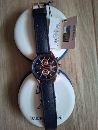 Reloj Polo Ralph Lauren Azul y Dorado