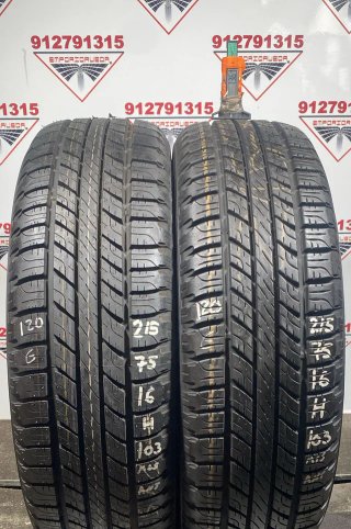 -215 75 16 H GOODYEAR RUEDA AL 90% VIDA UTIL