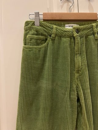 Pantalón de pana verde