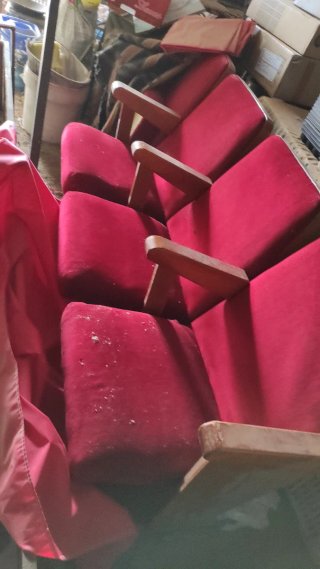 Butacas de cine - Fila completa