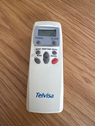 Mando Aire Acondicionado Telvisa Antiguo