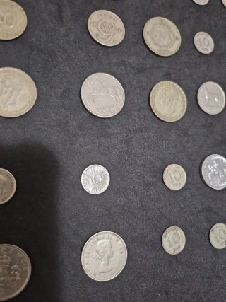 Lote 80 monedas antiguas