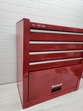 Carro de herramientas Einhell rojo