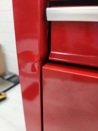 Carro de herramientas Einhell rojo