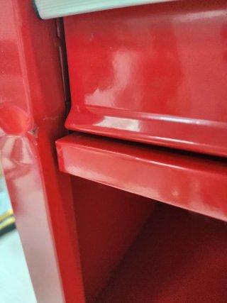 Carro de herramientas Einhell rojo