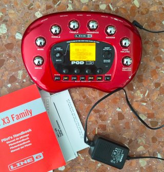 Line6 Pod X3 Processore per chitarra