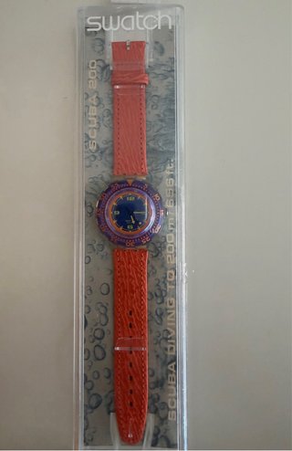 Orologio Swatch Scuba Red Island vintage