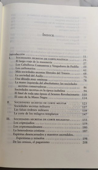 Una historia de las sociedades secretas españolas
