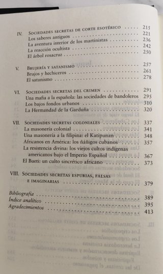 Una historia de las sociedades secretas españolas