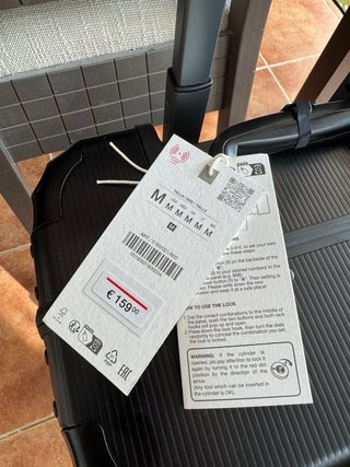 Maleta Cabina Zara SKI Negra. Edición limitada.