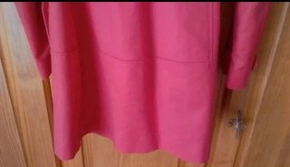 Gabardina Mango Roja Talla M