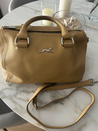 Bolso Piel Bimba y Lola Amarillo/Dorado