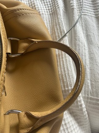 Bolso Piel Bimba y Lola Amarillo/Dorado