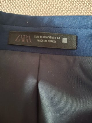 Traje Zara Azul Marino adolescente