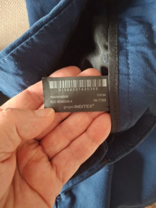 Traje Zara Azul Marino adolescente