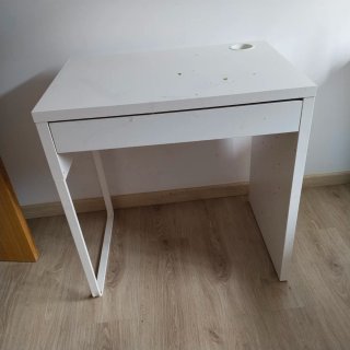 Escritorio juvenil blanco Ikea 73x50