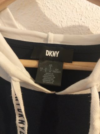 Vestido DKNY Negro y Beige Talla M