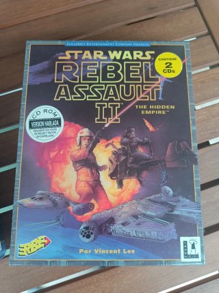 Star Wars Rebel Assault I y II PC CD ROM