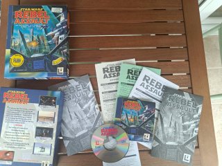 Star Wars Rebel Assault I y II PC CD ROM