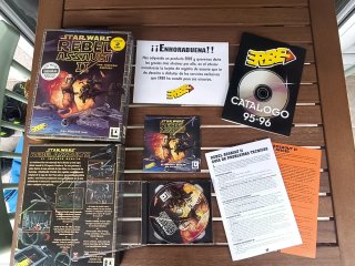 Star Wars Rebel Assault I y II PC CD ROM