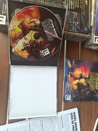 Star Wars Rebel Assault I y II PC CD ROM