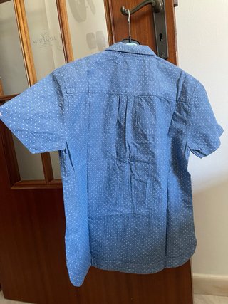 Camicia DACKS a pois blu