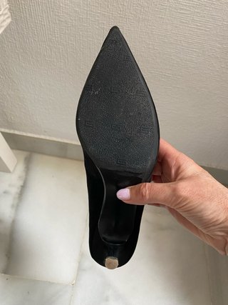 Zapatos tacón negros Mango