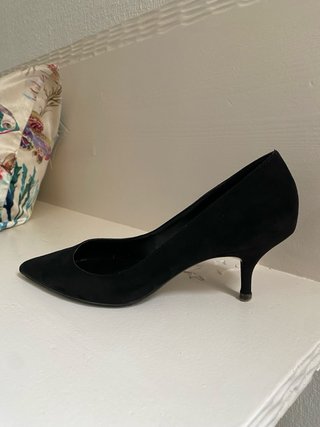 Zapatos tacón negros Mango