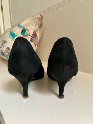 Zapatos tacón negros Mango