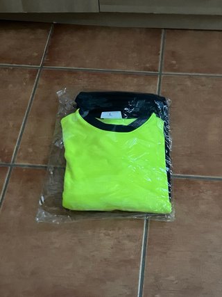 Sudadera y polar amarillo y negro Talla L