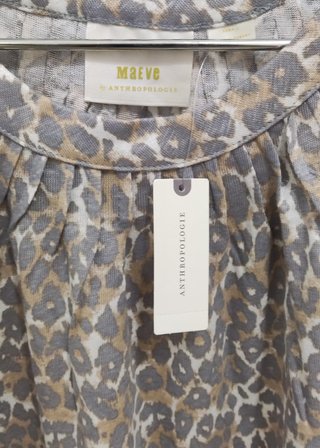 Top gris de Anthropologie, XS