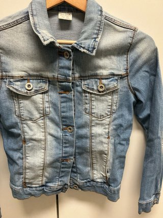 Cazadora vaquera niña zara 10