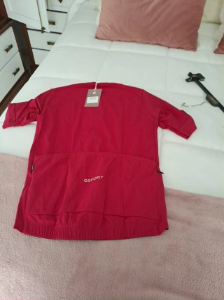 Camiseta deportiva GSPORT roja